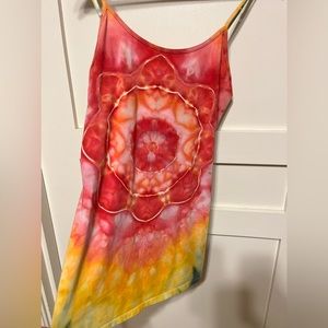 Hand Ice-Dyed Old Navy Women’s Tank Medium
